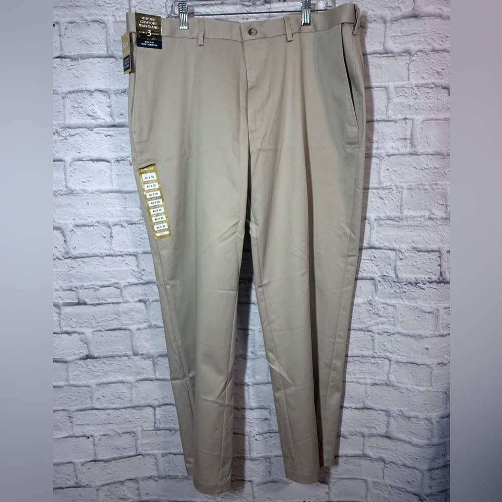 Men's Haggar Tan Pants, NWT, 40x30